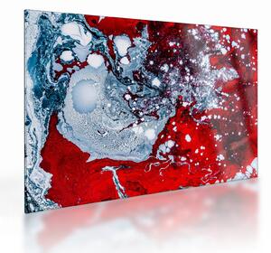 Tablou pe sticlă abstract (70x50 cm)