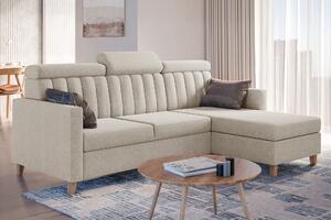 Colțar cu funcție de dormit Vario universal - bej șenil Wind 11