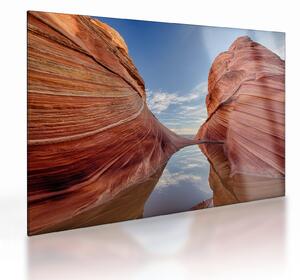 Tablou pe sticlă - Vermilion Cliffs Arizona (70x50 cm)