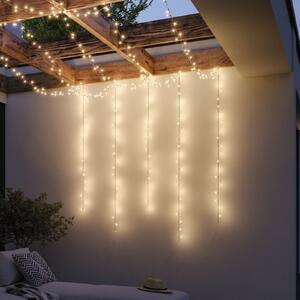 Paulmann Plug & Shine Ghirlandă luminoasă Yuna 10 m, 3.000 K, negru, reglabil, Negru, Plastic, Modern