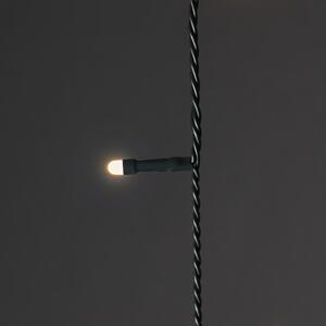 Plasă luminoasă brad Crăciun cu inel Konstsmide 180 Led-uri distanţă de iluminare 240 cm chihlimbar