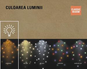 Ghirlandă luminoasă 768 LED-uri pentru exterior și interior Lafiora 6 m chihlimbar