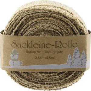 Rolă panză 2,5 cm x4,5 m natur