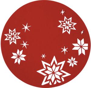 Șervet de masă Crăciun 35 cm roșu