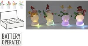 Figurină decorativă cu LED 8 cm diferite modele
