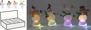 Figurină decorativă cu LED 8 cm diferite modele