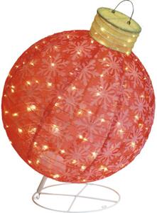 Glob Crăciun Lafiora 100 LED-uri Ø 65 cm roșu