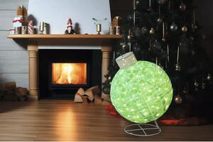Glob Crăciun Lafiora 100 LED-uri Ø 65 cm verde