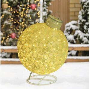 Glob Crăciun Lafiora 100 LED-uri Ø 65 cm auriu