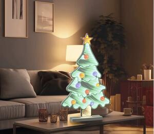 Decorațiune brad Lafiora Infinity 264 LED-uri H 52 cm lumină colorată