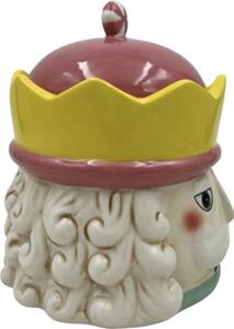 Borcan biscuiți Spărgătorul de nuci Lafiora ceramică 15,4x17,4 cm