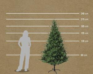 Brad de Crăciun artificial Lafiora Vancouver Ø 142 cm H 215 cm verde
