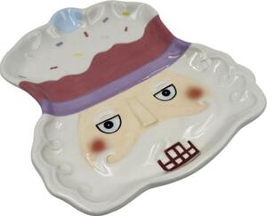 Farfurie Spărgătorul de nuci Lafiora ceramică 22,9x20,1 cm