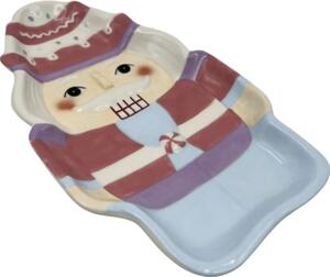 Farfurie Spărgătorul de nuci Lafiora ceramică 24,2x13,8 cm