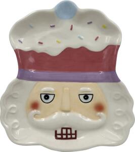 Farfurie Spărgătorul de nuci Lafiora ceramică 22,9x20,1 cm