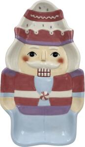 Farfurie Spărgătorul de nuci Lafiora ceramică 24,2x13,8 cm