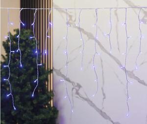 Ghirlandă luminoasă țurțuri Lafiora 160 LED-uri 3m+10 m albastru