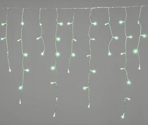 Ghirlandă luminoasă țurțuri Lafiora 160 LED-uri 3m+10 m verde