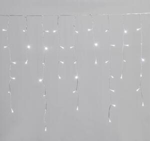 Ghirlandă luminoasă țurțuri Lafiora 160 LED-uri 3m+10 m alb neutru
