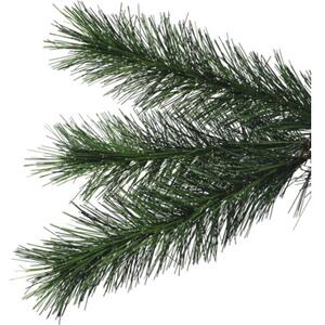 Coroniță artificială Lafiora Chamonix cu LED Ø 45 cm verde