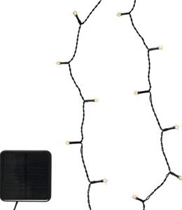 Ghirlandă solară Basic Lumineo 120 LED-uri 9 m alb cald