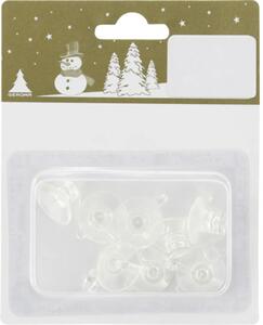 Set 8 ventuze cu cârlige 5 cm