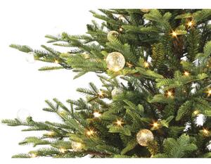 Brad de Crăciun artificial Lafiora Ottawa cu iluminare Ø 127 cm H 210 cm verde