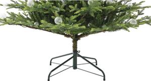 Brad de Crăciun artificial Lafiora Ottawa cu iluminare Ø 127 cm H 210 cm verde