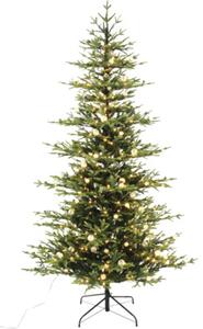 Brad de Crăciun artificial Lafiora Ottawa cu iluminare Ø 127 cm H 210 cm verde