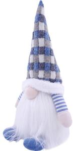 Figurină gnom Lafiora cu temporizator H 40 cm albastru
