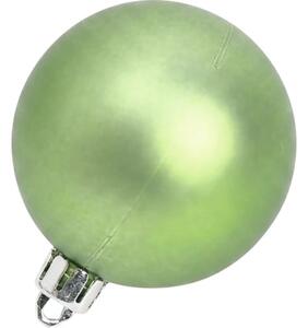 Set globuri Crăciun Lafiora plastic Ø 6 cm verde 36 buc
