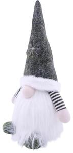 Figurină gnom Lafiora cu temporizator H 40 cm verde