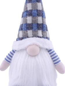Figurină gnom Lafiora cu temporizator H 40 cm albastru