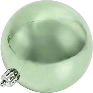 Set globuri Crăciun Lafiora plastic Ø 8 cm verde deschis 20 buc
