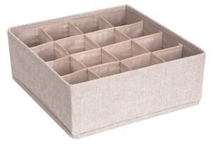 Organizator de sertare cu 16 compartimente Bigso Box of Sweden Drawer, bej