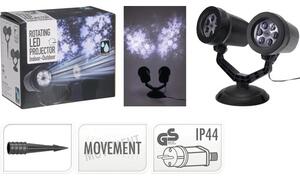 Proiector LED fulgi de zăpadă pentru interior și exterior