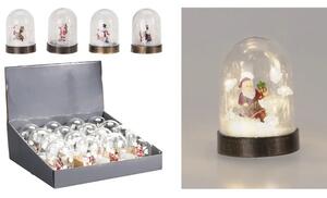 Decorațiune Crăciun LED 8x11 cm alb cald diferite modele
