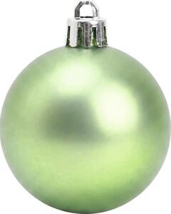 Set globuri Crăciun Lafiora plastic verde 100 buc