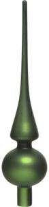 Vârf brad Lafiora Standard plastic 26 cm verde mat