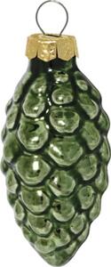 Set globuri Crăciun Lafiora sticlă Ø 6 cm roșu/auriu 16 buc