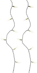 Ghirlandă luminoasă Lumineo Vintage 120 LED-uri 11,9 m alb cald