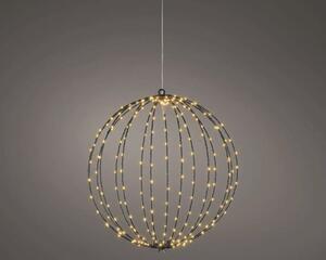 Glob Crăciun Lumino 240 micro LED-uri Ø 38 cm negru
