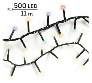 Ghirlandă luminoasă Lumineo 500 LED-uri 11 m alb cald/ colorat