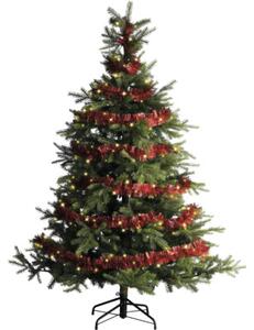 Ghirlandă luminoasă Lumineo Lametta 60 LED-uri 2,95 m roșu