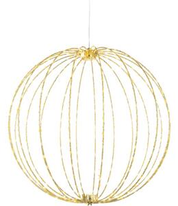 Glob Crăciun Lumino 360 micro LED-uri Ø 48 cm auriu