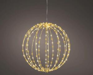 Glob Crăciun Lumino 240 micro LED-uri Ø 38 cm auriu