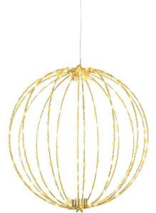 Glob Crăciun Lumino 240 micro LED-uri Ø 38 cm auriu