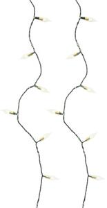 Ghirlandă luminoasă Lumineo Vintage 180 LED-uri 17,9 m alb cald