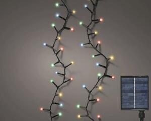 Ghirlandă solară Lumineo Compact Twinkle 500 LED-uri 11 m multicolor