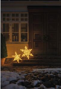 Decorațiune Fulg de Nea Konstsmide 150 LED-uri H 60 cm chihlimbar